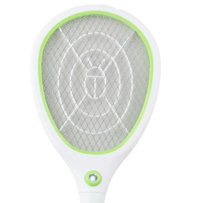 China Sustainable Led Rechargeable Electric Fly Swatter Mosquito Swatter With Torch Flashlight for sale