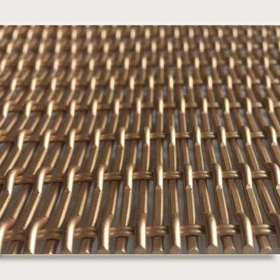 China Corrosion Resistant Architecture Metal Mesh For Decorative Screens / Wall Cladding for sale