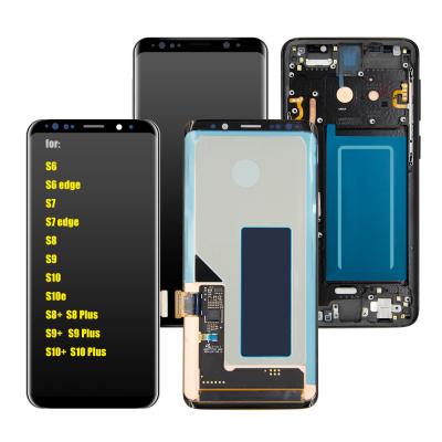 China Fix Phone Screen Super Amoled Replacement LCD Broken Touch Screen For Samsung Galaxy S8 S8Plus S9 S9Plus S10 S10Plus S10e Display for sale