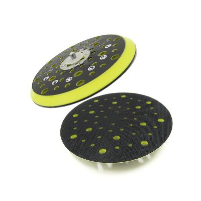 China Automotive MULTIHOLE Polishing Machine Accessories Pneumatic Pad 5inch 6inch Grinder Sanding Tool for sale