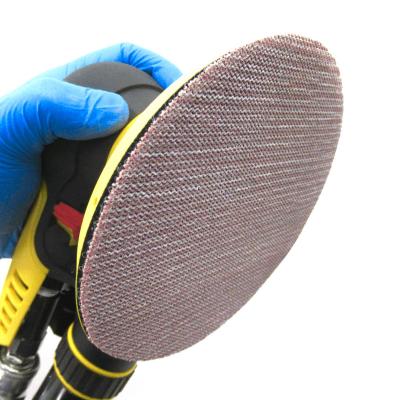 China Net Abrasive Disc 6inch 150mm Sanding Car Body And Mesh Wood Sandpaper Sanding For Polishing Wood Automotive Paper Protected From Sand Dust for sale