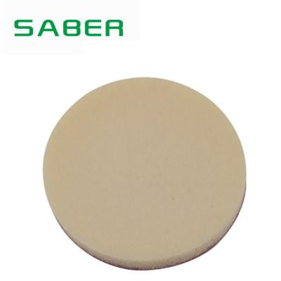 China SABER 3inch75mm Wood Car Body Sanding & Sponge Polishing Pad For Paint&Primer Sanding In Automotive Industry for sale