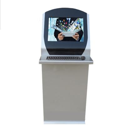 China Indoor Payment Solution Kiosk Factory Price 19 22 Inch Self Service Inquiry Kiosk Touch Screen All In One Machine Queue Kiosk for sale