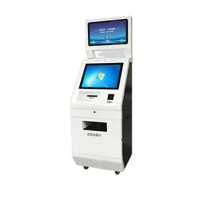 China Customized New Design Dual Screen Digital Signage And Displays Payment Kiosk Digital Cash ATM for sale