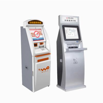 China Customized Best Price 19 Inch 22 Inch Touch Screen Kiosk Criminal Display Cash Payment Kiosks for sale