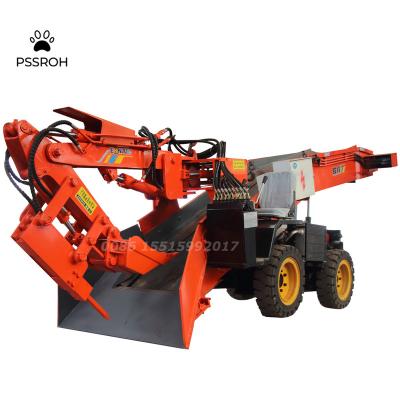 China Farms underground mucking loader, backhole mucking loader, tunnel excavator loader in Peru for sale