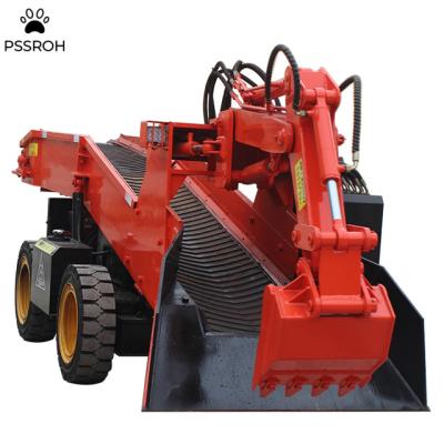 China Construction material shops ZWY-60H sliding structure wheel loader/haggloader tunnel excavator for rocks/coal mine with mucking loader for sale