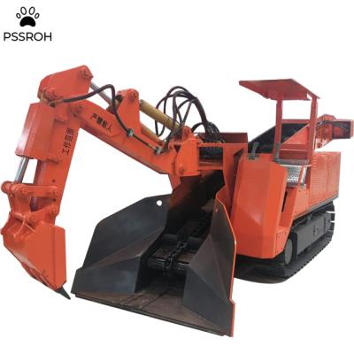 China Building material stores ZWY-80/37L crawler mucking rock loader/underground rock mucking loader 220v three phase for sale