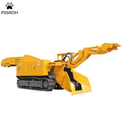 China Construction Material Stores Mini Tunnel Loader Crawler Loader/3 Phase 440v Multifunction Mucking Electric Tunnel Tunnel Loader for sale