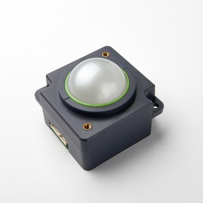 China XINHE Backlit Medical Optical Trackball Module C36 36mm Support 400DPI Color Backlight Customized For Medical Industrial Three Button for sale