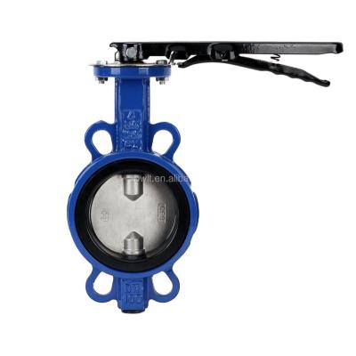 China Wafer Cast Iron General High Quality Butterfly Valve for sale