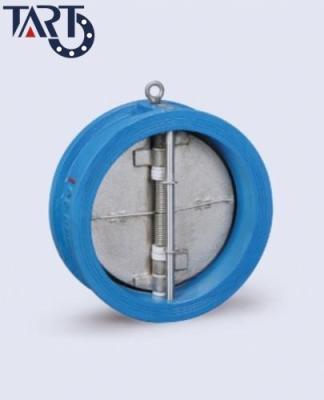 China High Quality Double Plate Low Pressure Cast Iron Wafer Type Check Valve for sale