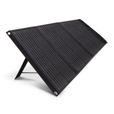 China Solar Outdoor Camping Solar Panel Corumway Power System Kit Gear Bag Charger 200W Folding Camping ETFE Foldable Portable Solar Panel for sale