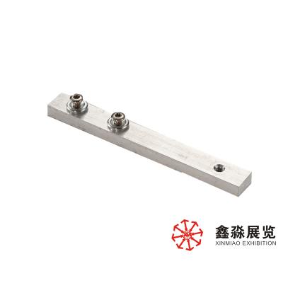 China connector for beam (aluminum) extrusion, 12x21mm tension lock aluminum cabin beam extension fitting XM-A061 for sale