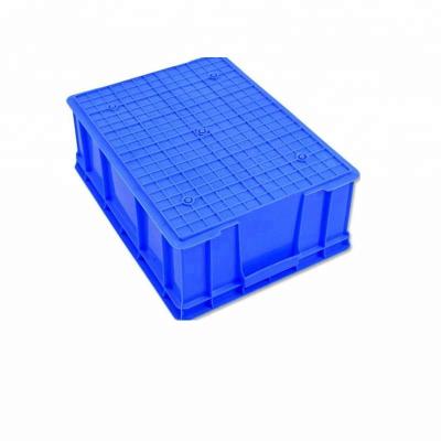 China Recyclable Agriculture Vegetables Fruit Storage Plastic Crate Storage Box Turnover Seafood Storage for sale