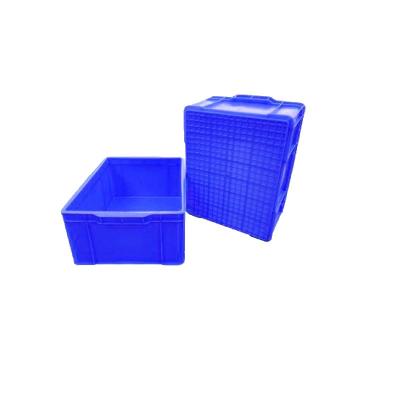 China Recyclable Top Plastic Transport Turnover Box Crate For Sale for sale