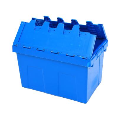 China Solid Storage Box Competitive Price Industrial Plastic Movable Bins Boxes With Lids for sale