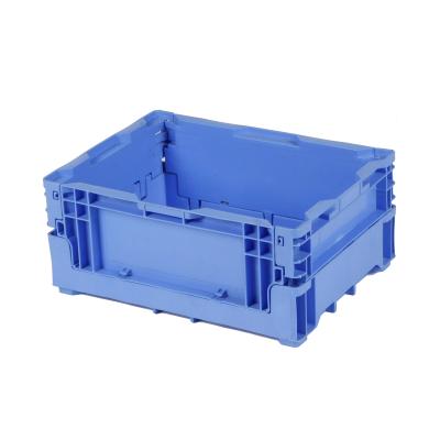 China Recyclable plastic collapsible box for storage, customer size foldable turnover crate collapsible crate for sale