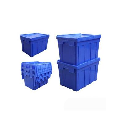 China Environmentally Friendly Stackable And Stackable Plastic Container Lid Logistics Tied Box for sale