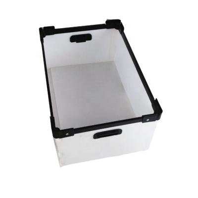 China Recyclable Plastic Corrugated Storage Boxes Trash Cans for sale