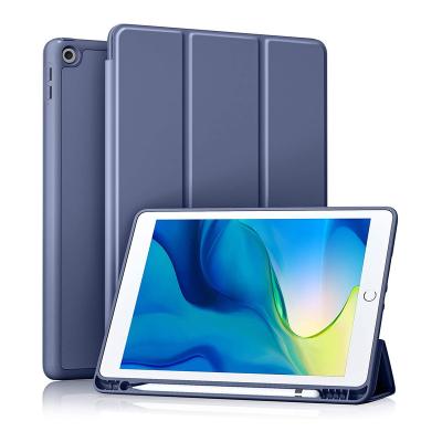 China Stylish case compatible with iPad 10.2 inch 2021 / 2020 / 2019 7th iPad 9th / 8th generation / with pencil holder, auto sleep / wake cover for sale