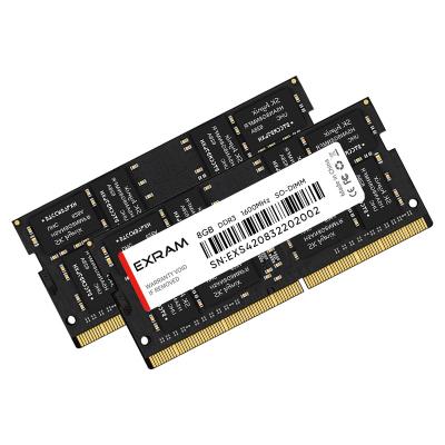 China LAPTOP ERAM 16GB 1600Mhz DDR4 SODIMM RAM Memory Modules 3 Years Warranty 204 Pin 1.5V RAM For Gaming Computer for sale