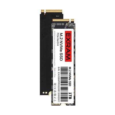 China Original Exram SSD 3D Thin Layer Chromatography NAND Flash Internal High Reliability 3D SSD 128GB 256GB 512GB 1TB 2TB NVME 2280 PCIe 3.0 SSD For Desktop for sale