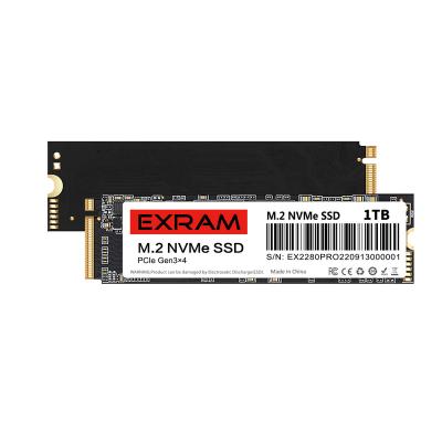 China Original Solid State Drive SSD 128GB 256GB 512GB 1TB 2TB M.2 NVME PCIE 3.0 SSD EXRAM OEM New For Computer for sale