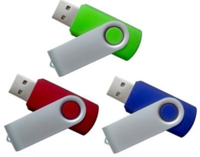 China Metaal die Usb-de Minigrootte van de Flitsschijf 4gb 8gb Gemakkelijk te nemen roteren Te koop