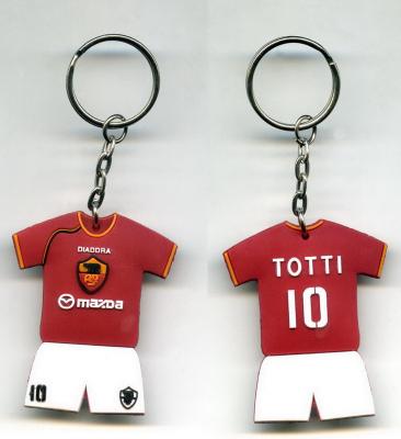 China Geschenk-Fußball-Hemd-Designer Keychains-Siebdruck-Drucken zu verkaufen