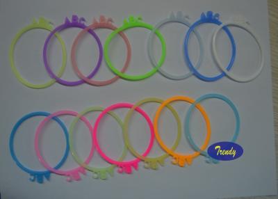 China Cartoon Silicone Wristband Bracelet Non - Toxic For Children for sale