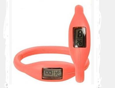 China Flexbile 17cm Rubber Jelly Silicone Ion Sport Watch 1ATM 3ATM With Silkscreen Logo for sale