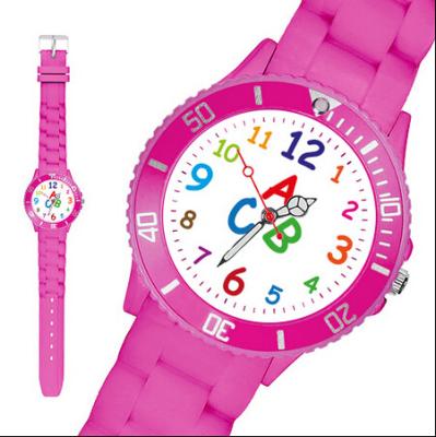 China Reloj de la pulsera del silicón de Rose de los niños del HIELO para el recuerdo del juego en venta