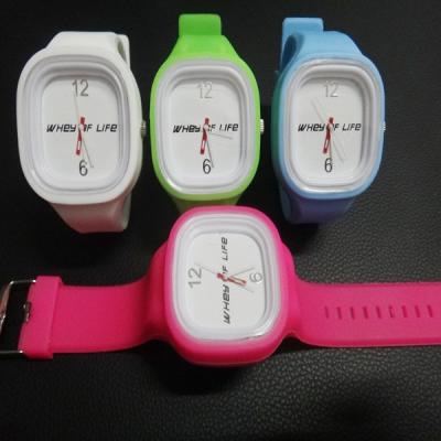 China Het Meisje van het de Geleihorloge van het siliconesuikergoed Te koop