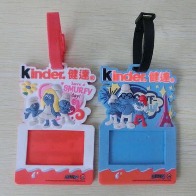 China Soft PVC Luggage Tags for sale