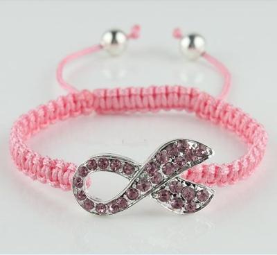 China Pulseras del diamante del cáncer de pecho en venta