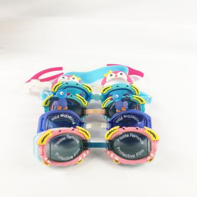 China Pool Goggles Eyewear Cartoon Goggles Anti Fog Outdoor Waterproof Anti Fog Girls Boys Kids Eyewear Cartoon Buckle Kids Swimming Glasses Cute Style for sale