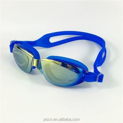 China Mirror Coating Anti UV Anti Fog Protection Eyewear Adults Men Men Free Swimming Women Swimming Goggles for sale