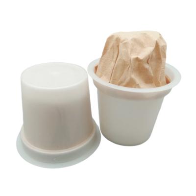 China Eco-Friendly and Safe Biodegradable Empty Coffee Capsules K-Cup Sustainable Recyclable Empty Pla k Cups for sale