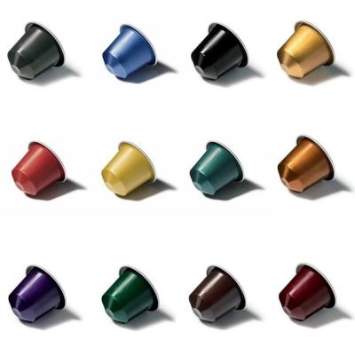 China New viable custom type disposable aluminum empty capsule nespresso for cup coffee for sale