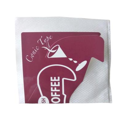 China New Design Food Grade Disposable Nonwoven Disposable Filter Paper Disposable Ear Hanging Coffee Filter Bag for sale