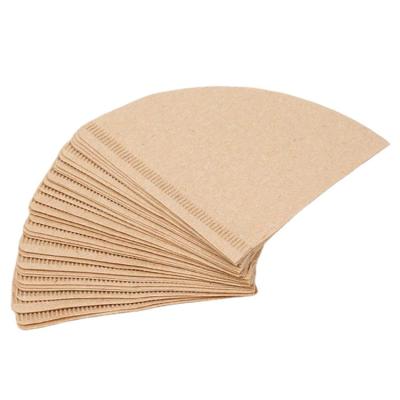 China Sustainable Disposable Heat Seal V Shaped Filter Paper Vacuum V Type Filter Paper for sale