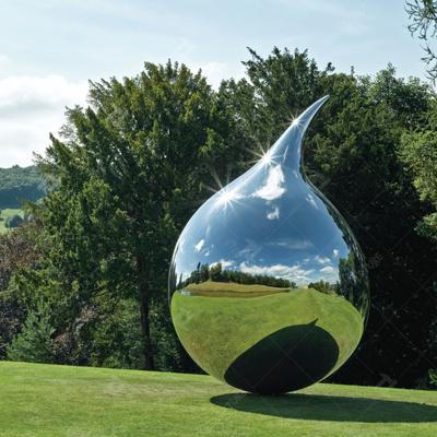 China Europe stainless steel sculpture with mirror polished surface for sale