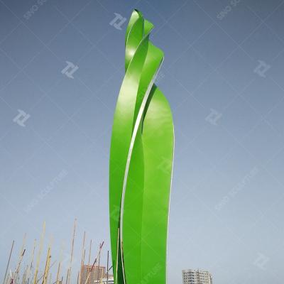 China China Spray Painted Stainless Steel Sculpture Growing for sale