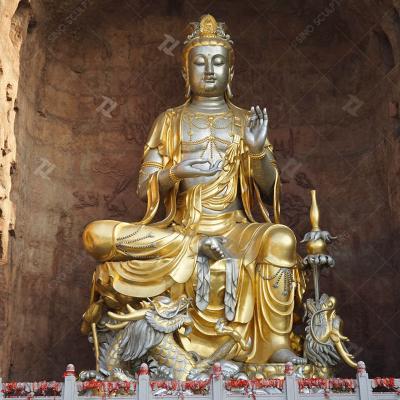 China China gilded bronze statue of Guanyin for sale