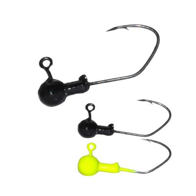 China Texas Rig Mini Lead Head Hook With Original Screw 0.92g 1.7g Lead Head Jighead Hook Lead Jig Head Hooks for sale