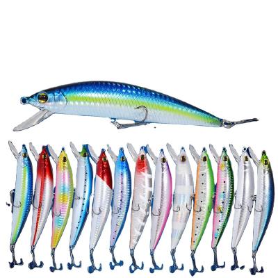 China ABS Wholesale Price Hard Plastic Minnow Lure 120mm 40g Water Sinking Hard Lure for sale