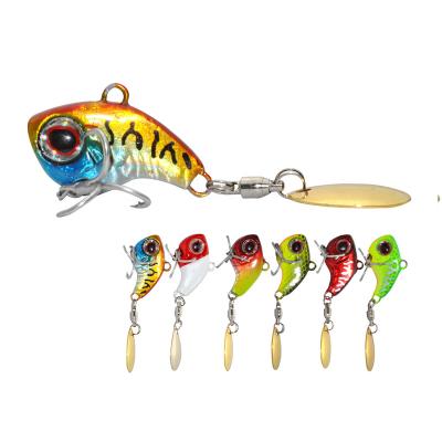 China Lure For Fishing Spinner Bait High Speed ​​Fishing Lure 8g 12g 16 20g VIB Artificial Bait Lead Fish With Spinner Spoon Metal Plate Lure for sale