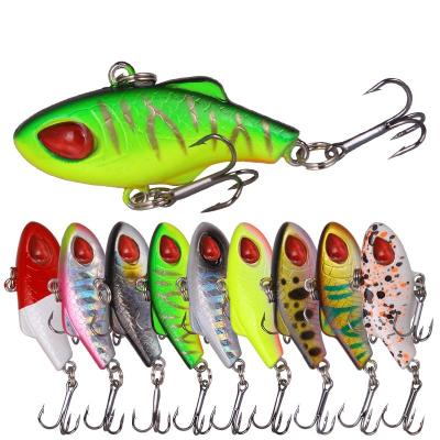 China Eyes Hard Metal Jig 3.5cm 5g 3d Lead Water Lure Bait VIB Downhill Building Vibration LJ02 for sale