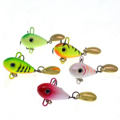 China Mini Small VIB Lead Basting Fishing Lure 8g 16g Metal Bait Tackle With Spoon TW545 for sale